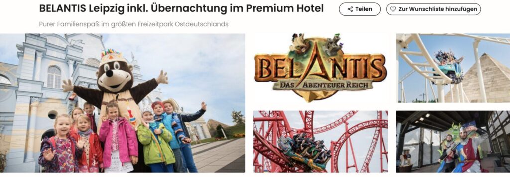 Belantis Freizeitpark: freier Eintritt für alle bis 16 mit selbst gestaltetem Ticket