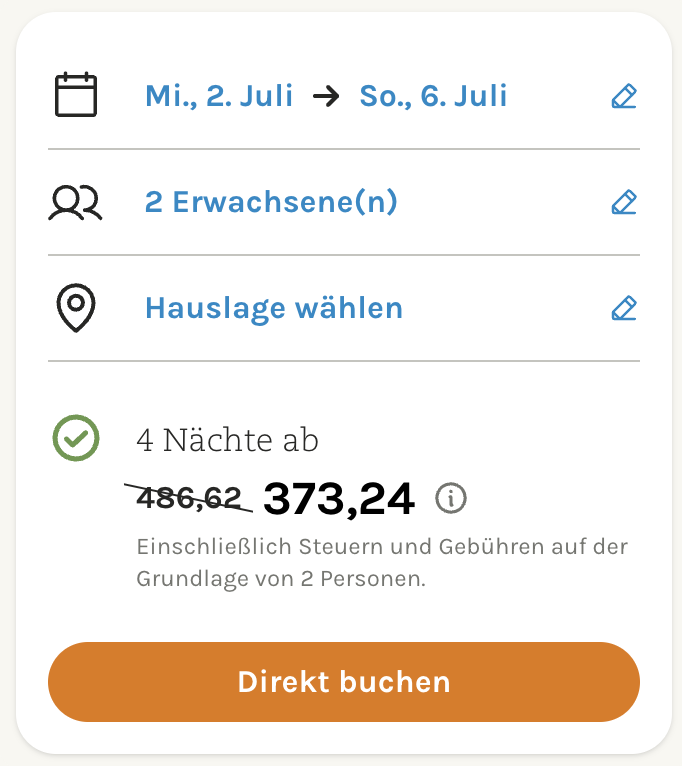 Ferienhaus in Holland: 5 Tage im Tiny House ab 144€ p.P.