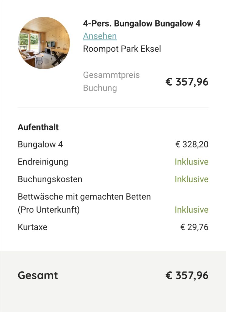 Ferienpark Belgien – 5 Tage im Bungalow ab 89€ p.P. (zB im Juni)