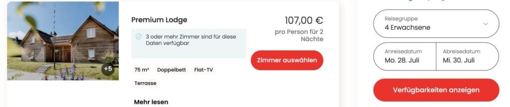 Kurzurlaub im Harz: Lodge im 4* Resort inkl. Frühstück und Extras ab 84€ p.P. (4 Leute)