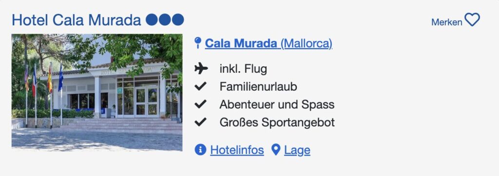 Mallorca Spätsommerurlaub