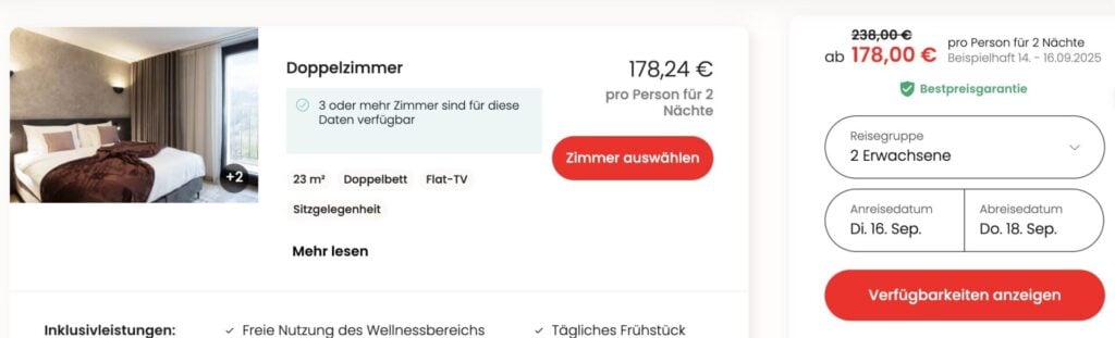 Neueröffnung in Österreich: 3 Tage im 4* Hotel inkl. Frühstück & Wellness ab 153€ p.P. (DZ)