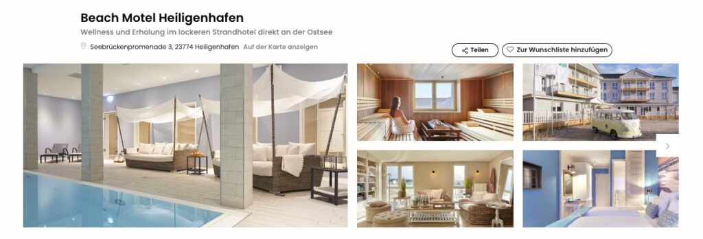 Ostsee Urlaubsdeal: Strandhotel ab 49€ p.P. (DZ) inkl. Nutzung des Wellnessbereichs