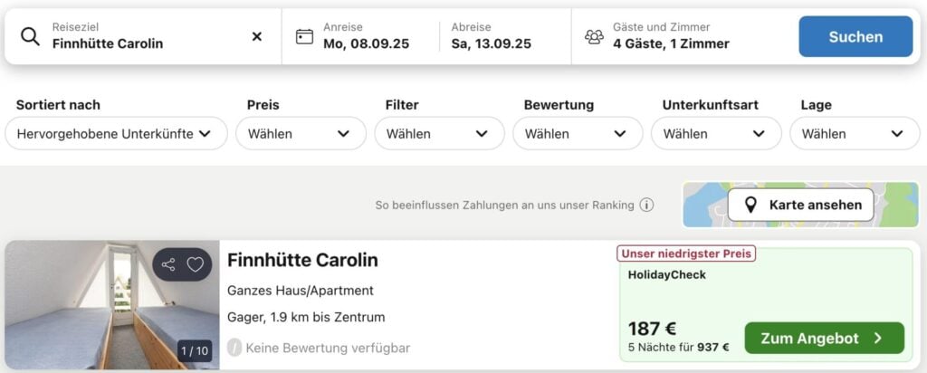 Rügen Kurztrip: 6 Tage im strandnahen Reetdachhaus ab 227€ p.P.