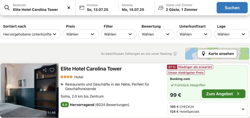 Stockholm Kurztrip – 3 Tage im 4* Hotel mit Frühstück ab 103€ p.P.