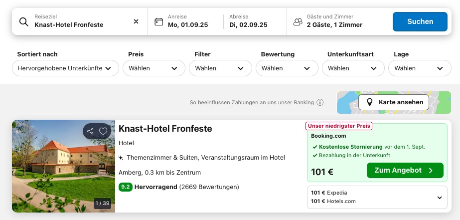 Übernachtung im Gefängnis: Eine Nacht hinter Gittern verbringen ab 47€ p.P. (in Bayern)