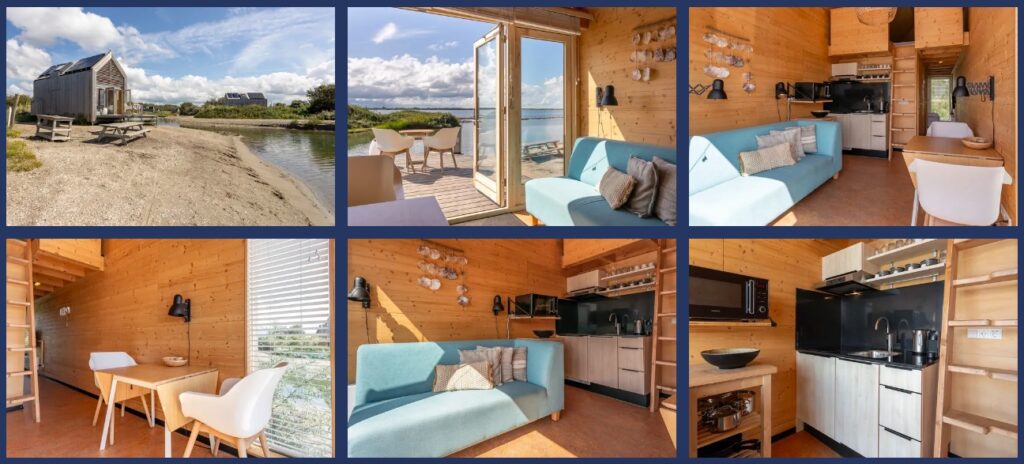 Auszeit in den Niederlanden: umgebauter Trichter mit Blick aufs Wattenmeer mit Jacuzzi und Frühstück für 192€ p.P. (bei 2 Leuten)