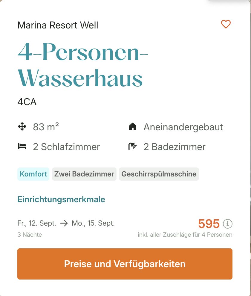 Auszeit in Holland: 5 Tage im Ferienhaus am Wasser ab 143€ p.P. (4 Leute)