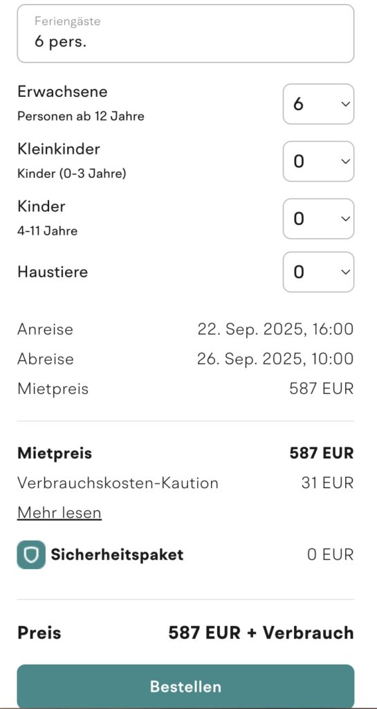 Ferienhaus am Meer in Dänemark: 5 Tage ab 107€ p.P.