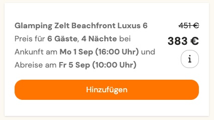 Glamping in den Niederlanden: 4 Tage im Ferienhaus am Wasser ab 87€ p.P. (bei 4 Leuten)