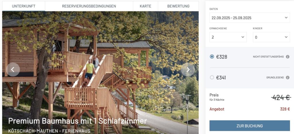 Glamping in Österreich
