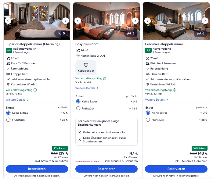 Kirchenhotel: Übernachtung im 4* Hotel in Belgien ab 67€ p.P.