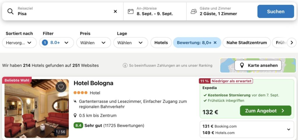 Kurztrip nach Pisa