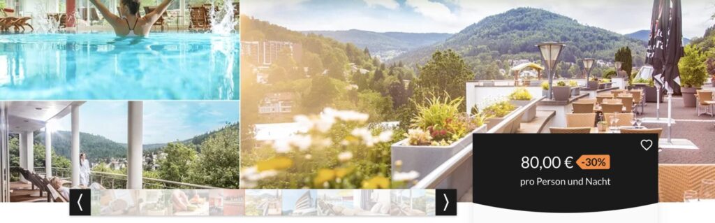 Schwarzwald Kurzurlaub: 3 Tage im 4* Hotel inkl. Frühstück & einem Dinner ab 174€ p.P.