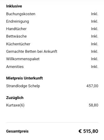 Strandhotel in Holland: 5 Tage im Ferienhaus ab 86€ p.P. bei Vollbelegung im Sommer