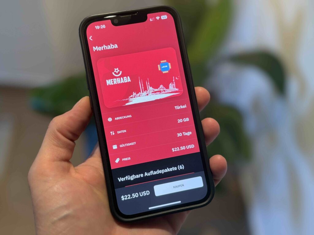 Airalo ist eine der besten eSIM Karten für die Türkei