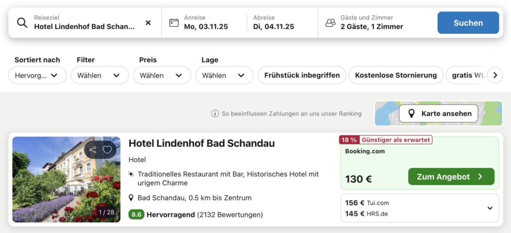 Urlaub im Elbsandsteingebirge: top Unterkunft in Bad Schandau ab 63€ p.P. (DZ)