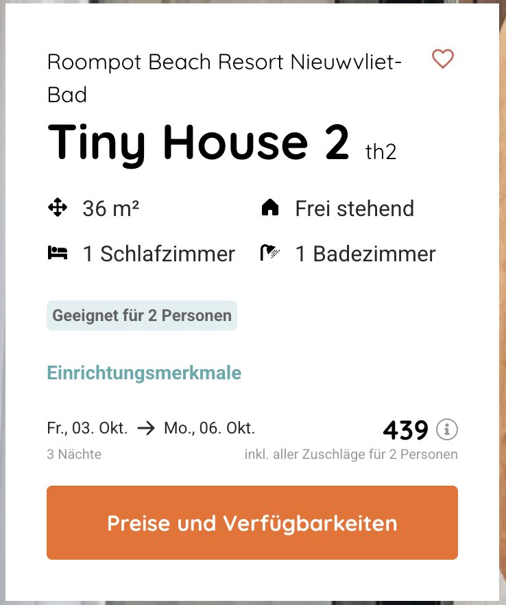 Urlaub in Zeeland: 4 Tage im strandnahen Ferienhaus ab 96€ p.P.