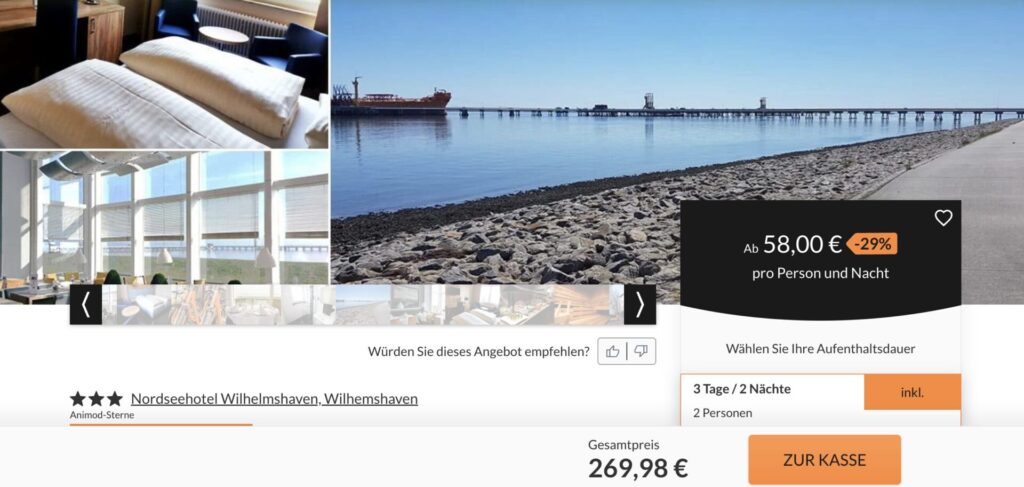Wellness Kurztrip an die Nordsee