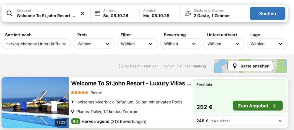 Zakynthos Urlaub: Suite mit Meerblick & eigenem Pool & Frühstück ab 95€ p.P. (DZ), mit Halbpension ab 124€ p.P. (DZ)