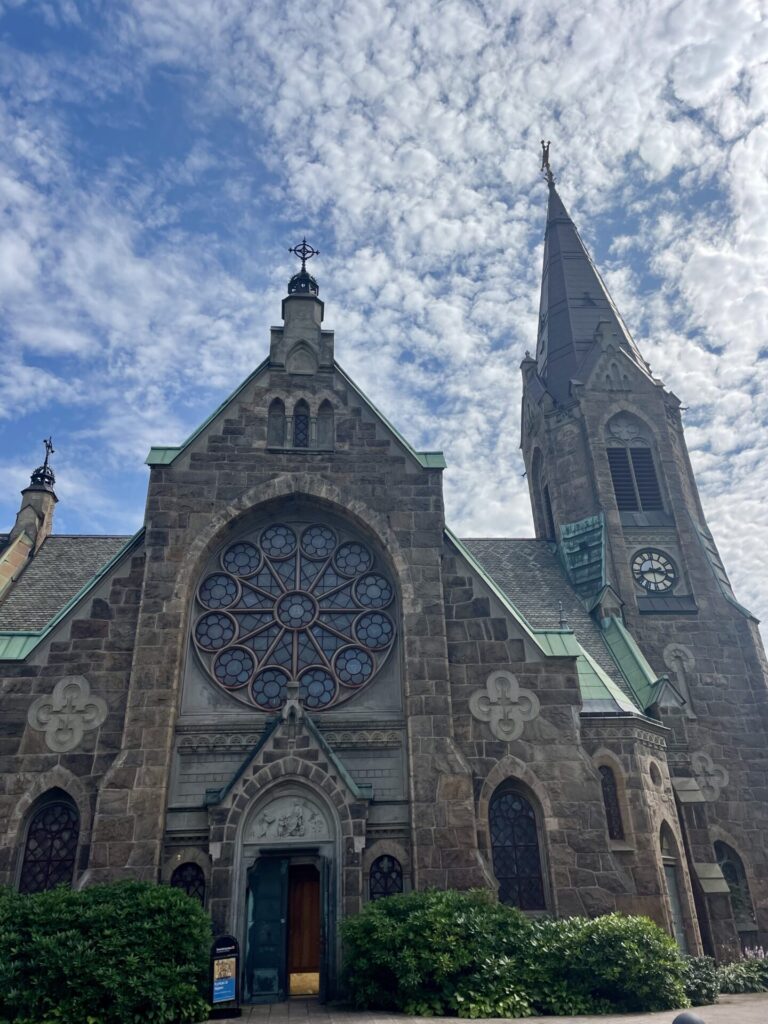 falkenberg kirche schweden reiseuhu