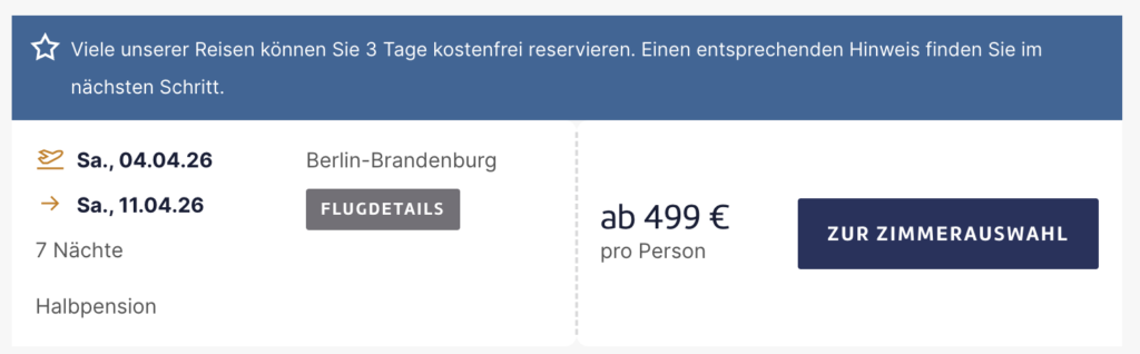 Korsika Schnäppchen: 1 Woche im Hotel ab 99€ p.P.
