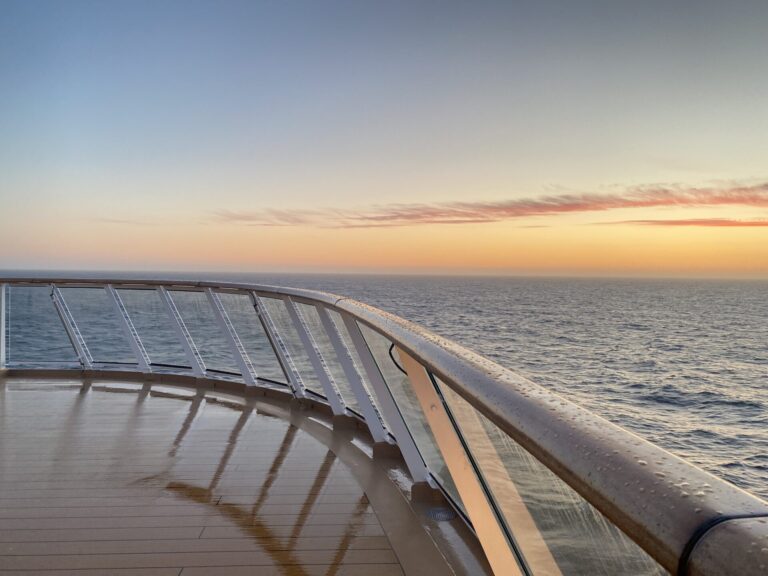 Enjoying,The,Ocean,Breeze,At,Sunset.