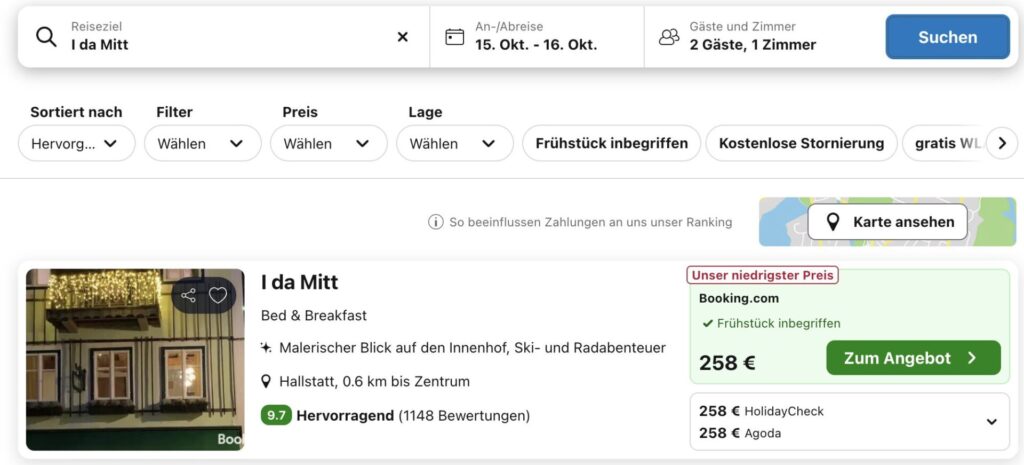 Kurzurlaub am Hallstätter See – 3 Tage im August im liebevoll eingerichteten Feriendomizil inkl. Garten am See ab 120€ p.P.