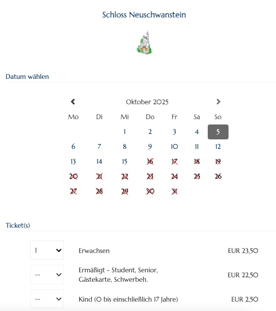 Kurzurlaub Schloss Neuschwanstein: 3 Tage im 4* Hotel inkl. Frühstück, Dinner & Wellness ab 129€ p.P.