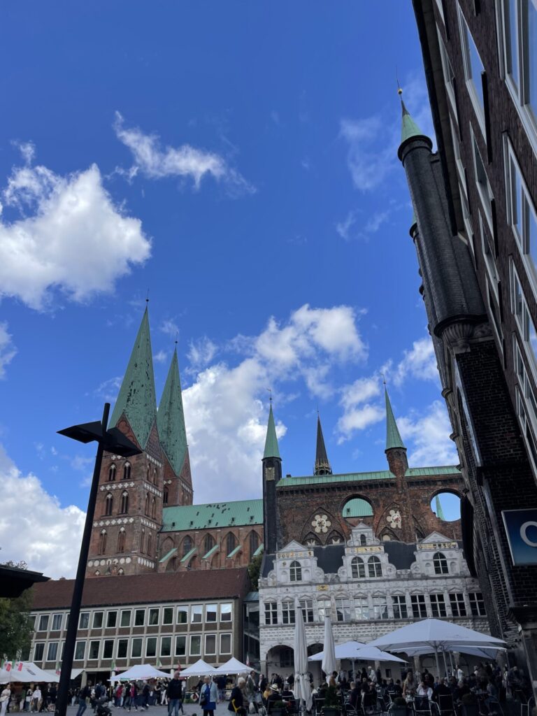 Stadtzentrum in Lübeck