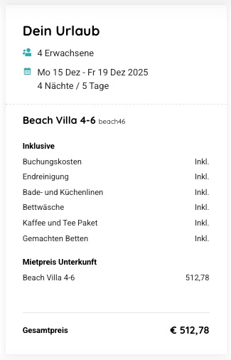 Nordsee Ferienhaus: 5 Tage Niederlande in Ferienvilla am Strand ab 129€ p.P. (bei 4 Leuten)