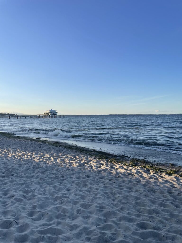 Ostsee, Seeschlösschenbrücke Timmendorfer Strand