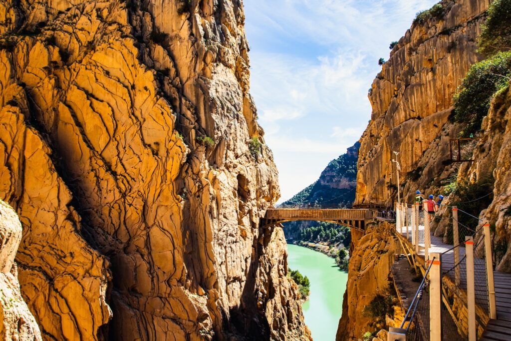 Spanien, Andalusien, Wandergebiet Caminito del Rey