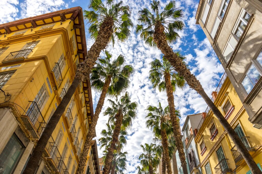 Spanien, Andalusien, Architektur in Málaga