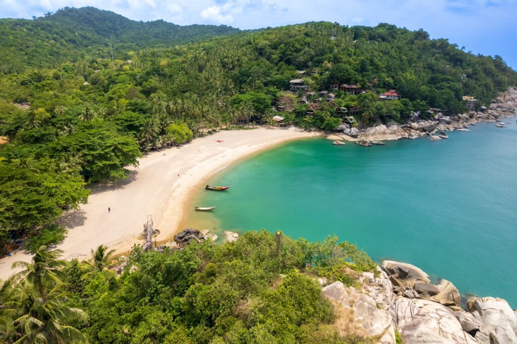 Thailand, Insel Koh Phangan, Strand Haad Than Sadet Beach