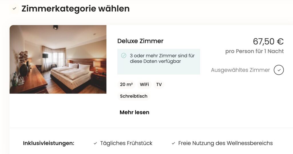Wellness im Hunsrück: 4* Hotel inkl. Frühstück & Minibar ab 68€ p.P. (DZ)