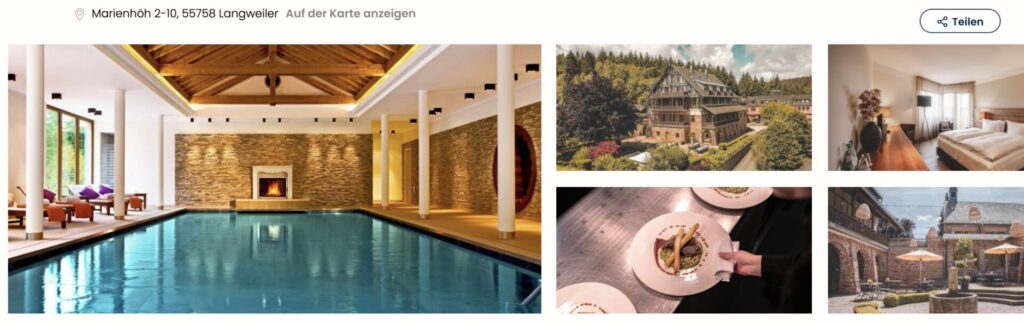 Wellness im Hunsrück: 4* Hotel inkl. Frühstück & Minibar ab 68€ p.P. (DZ)