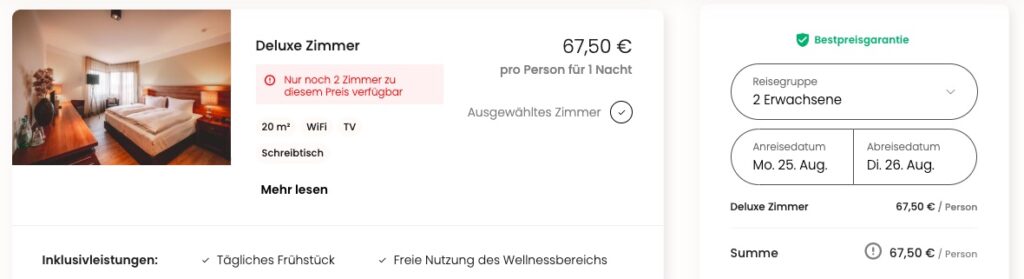 Wellness im Hunsrück: 4* Klosterhotel inkl. Frühstück & Minibar ab 68€ p.P. (DZ)