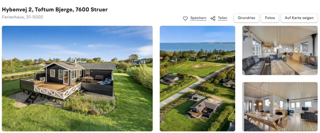 Ferienhaus in Dänemark: 1 Woche am Strand ab 141€ p.P. bei Vollbelegung / Whirlpool, Kamin, Terrasse