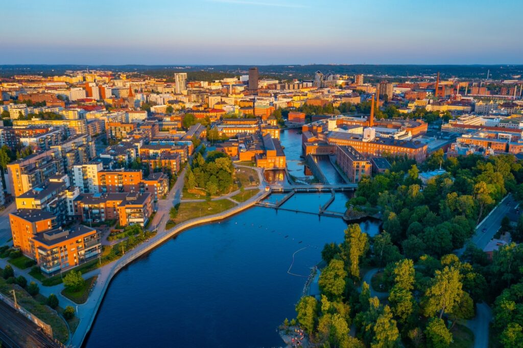 Finnland, Industriestadt Tampere