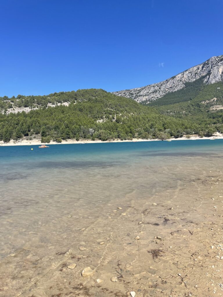 Frankreich, Stausee Lac de Sainte-Croix