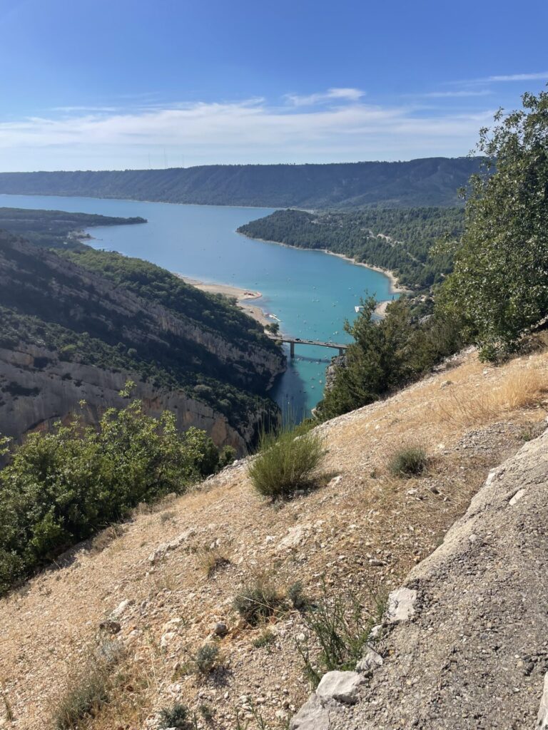 Frankreich, Provence, Verdonschlucht, Aussichtspunkt Point de Vue Sainte-Croix-du-Verdon