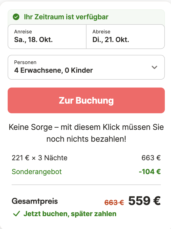 Hausboot an der Ostsee: 4 Tage mit Sauna und Dachterrasse ab 172€ p.P.