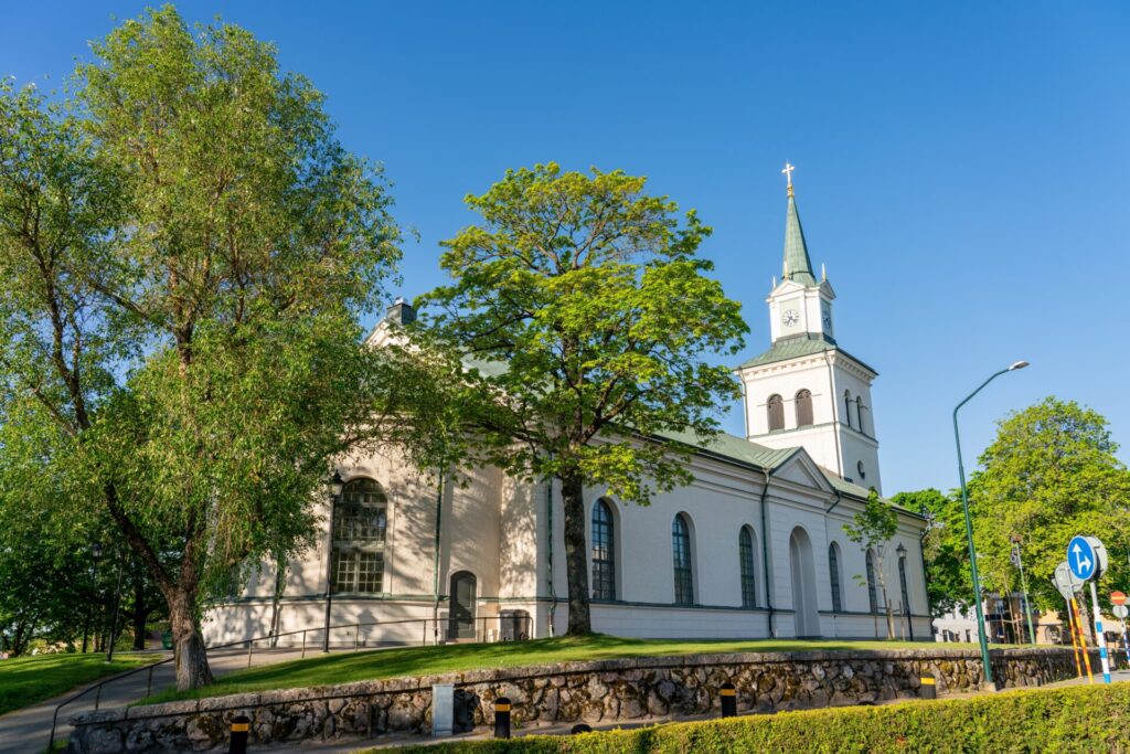 Vimmerby,Kyrka,Evangelical,Church,In,Vimmerby,,Sweden