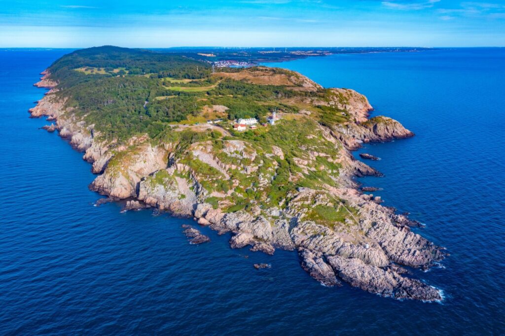 Aerial,View,Of,Kullaberg,Peninsula,In,Sweden.