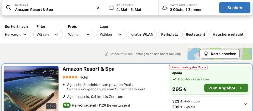 Kurzurlaub auf Mykonos: 5* Hotel mit Frühstück, Suite mit Meerblick und privatem Infinitypool ab 130€ p.P. (DZ)
