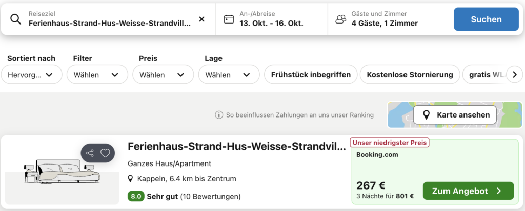 Luxus an der Ostsee: 4 Tage direkt am Wasser mit Sauna & Whirlpool ab 132€ p.P. (bei 4 Leuten)