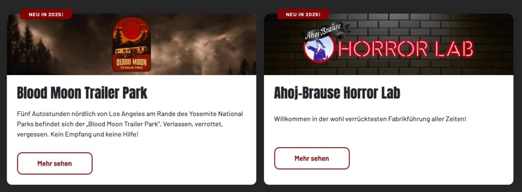 Movie Park Bottrop: Hotel mit Frühstück + 2 Tage Eintritt ab 69,90€ p.P. (DZ)