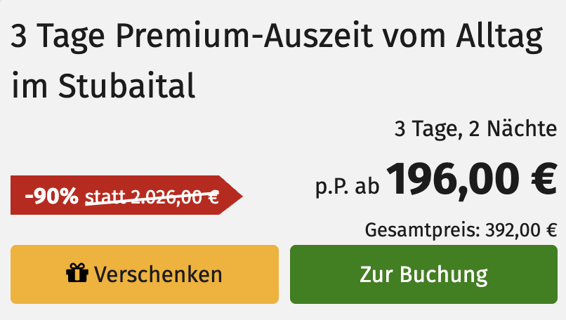 Neueröffnung in Österreich: 3 Tage im 4* Hotel inkl. Frühstück & Wellness ab 197€ p.P. (DZ)