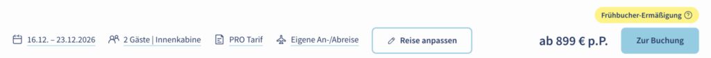 Nordeuropa Kreuzfahrt: 1 Woche durch die Fjorde Norwegens mit All Inclusive ab 899€ p.P.